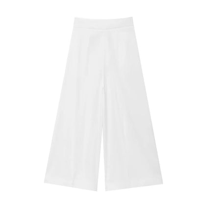 2025 Spring Summer 2-Piece Commuter Suit – Women’s Sleeveless Top & Pants