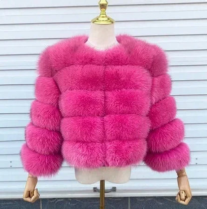 Fashion & Warm – Thick Faux Fur Coat Women’s Winter Wear