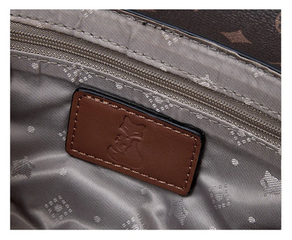 Girls’ Monogram Flap Bag – FOXER Small Crossbody Cellphone Handbag