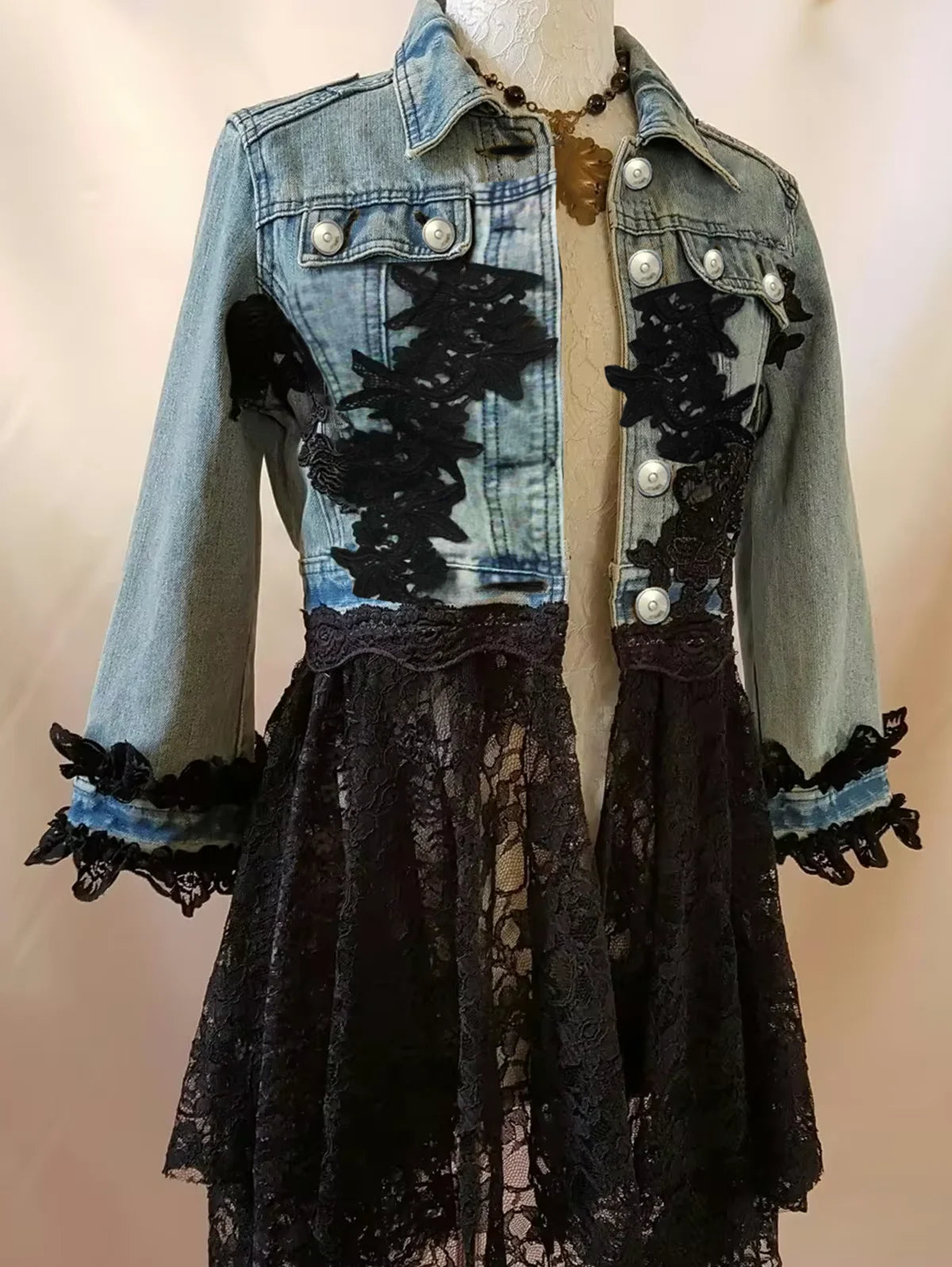 Turn Heads Anywhere – Women’s Full Sleeve Single-Breasted Denim