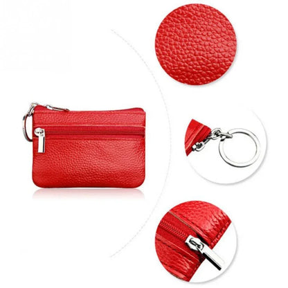 Zipper PU Coin Purse – Women’s Wallet for Coins and Small Items