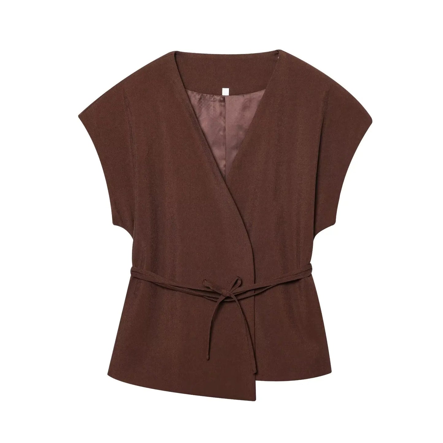 2025 Spring Summer 2-Piece Commuter Suit – Women’s Sleeveless Top & Pants