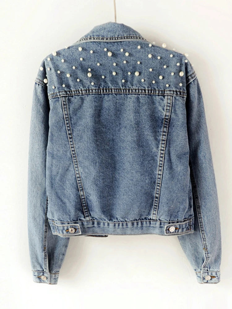 Turn Heads Anywhere – Women’s Full Sleeve Single-Breasted Denim