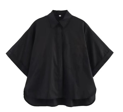 Limited Edition – Slim Fit Casual Poplin Shirt for Women