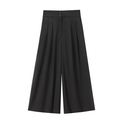 2025 Spring Summer 2-Piece Commuter Suit – Women’s Sleeveless Top & Pants