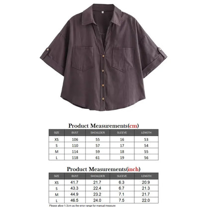 Limited Edition – Slim Fit Casual Poplin Shirt for Women