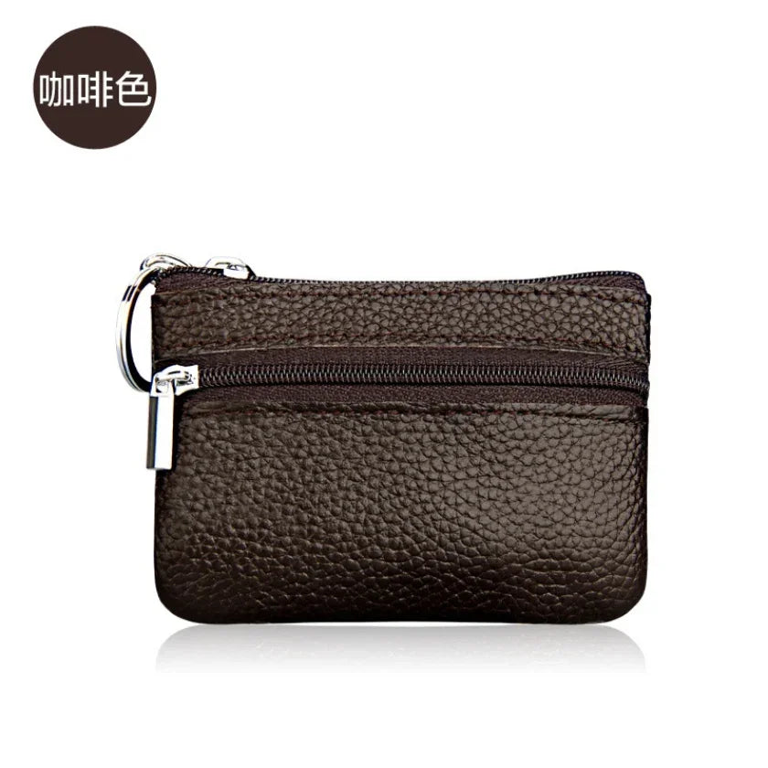 Zipper PU Coin Purse – Women’s Wallet for Coins and Small Items