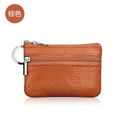 Zipper PU Coin Purse – Women’s Wallet for Coins and Small Items