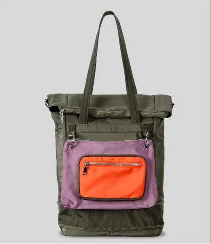 Fashion Embroidery Crossbody Bag – Women’s Single Shoulder Large Tote