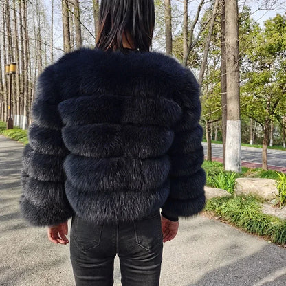 Fashion & Warm – Thick Faux Fur Coat Women’s Winter Wear