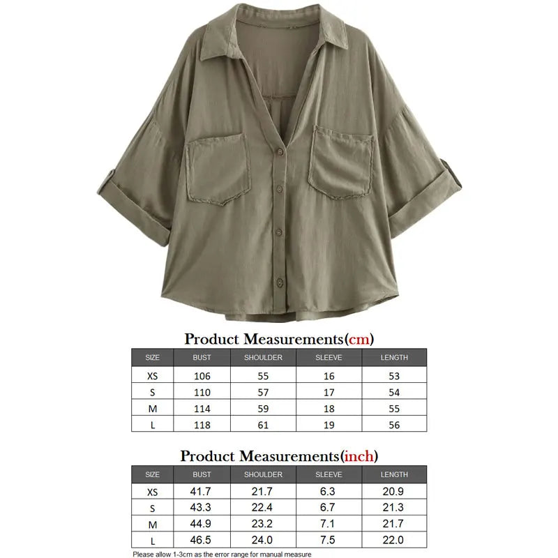 Limited Edition – Slim Fit Casual Poplin Shirt for Women