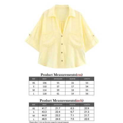Limited Edition – Slim Fit Casual Poplin Shirt for Women