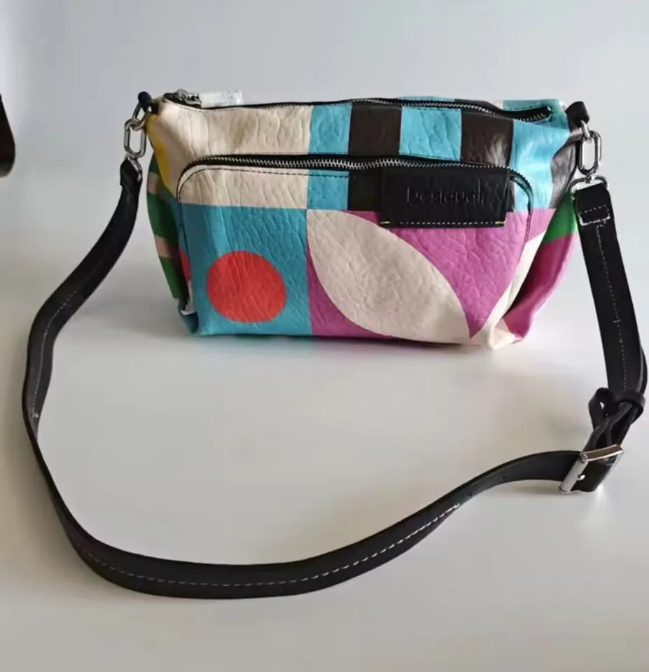 Fashion Embroidery Crossbody Bag – Women’s Single Shoulder Large Tote