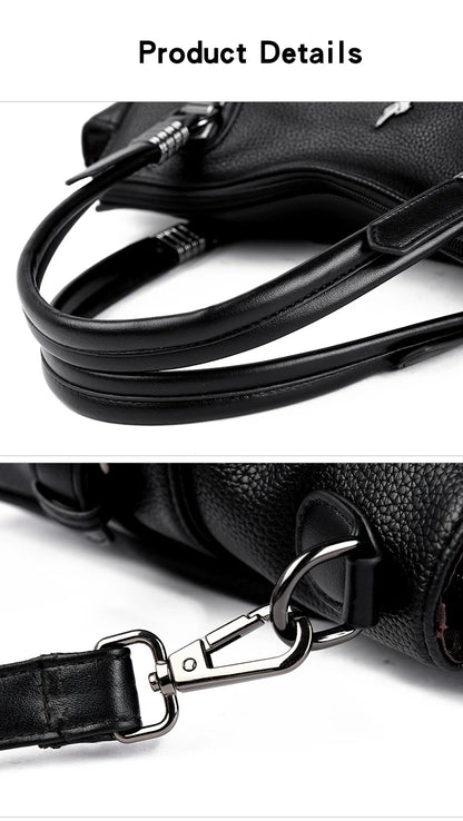 High-Quality Leather Handbag – Soft Shoulder Bag for Women