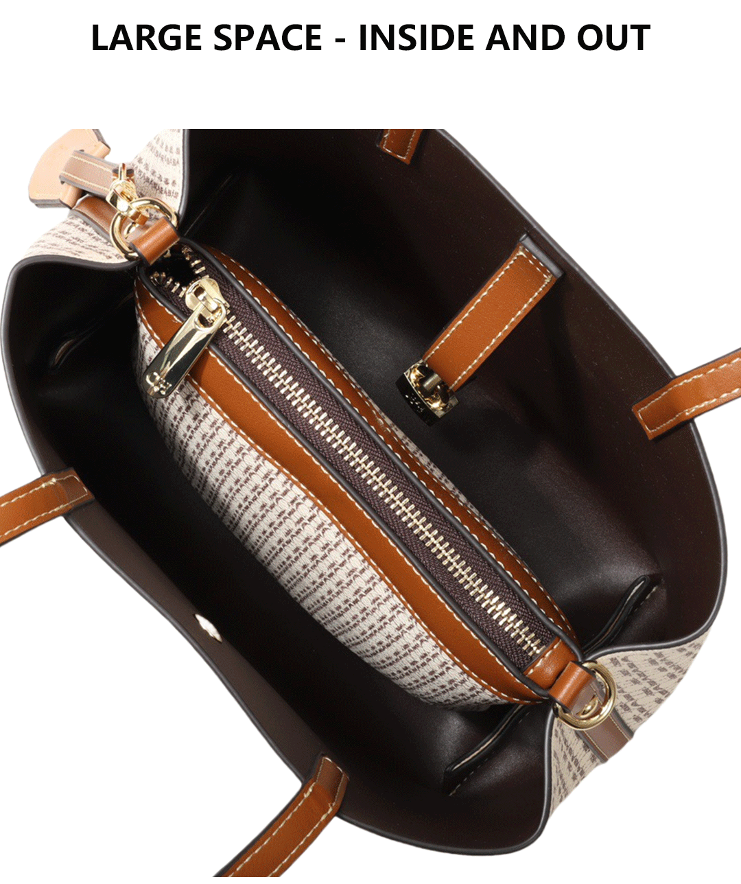 Ladies Fashion Crossbody Bag – Premium Leather Daily Commuter Tote