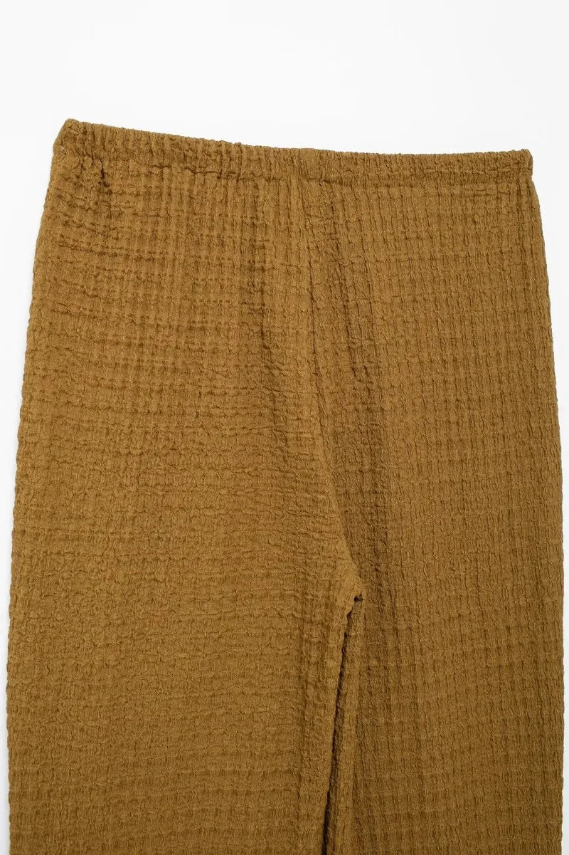 Casual Chic Two-Piece – Halter Top & Straight Pants for Women