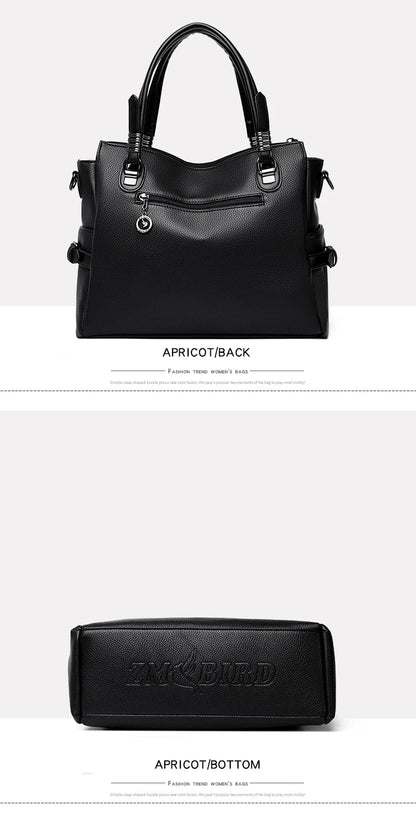 High-Quality Leather Handbag – Soft Shoulder Bag for Women