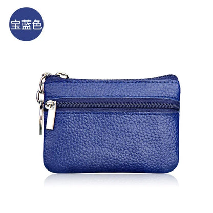 Zipper PU Coin Purse – Women’s Wallet for Coins and Small Items
