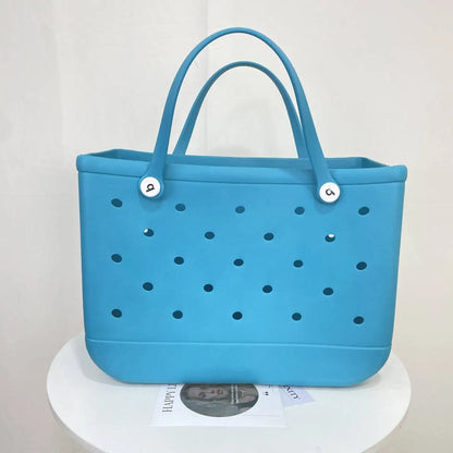 Extra Large Women’s Jelly Tote – Waterproof Beach and Shopping Bag