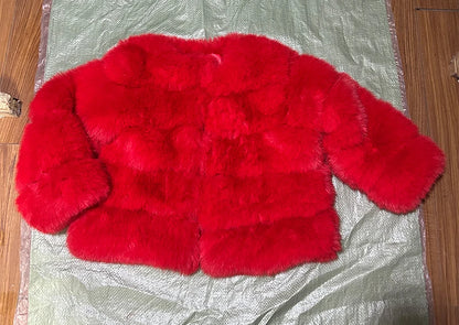 Fashion & Warm – Thick Faux Fur Coat Women’s Winter Wear