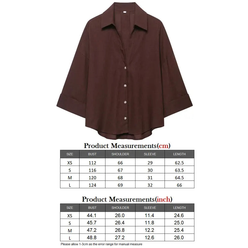 Limited Edition – Slim Fit Casual Poplin Shirt for Women