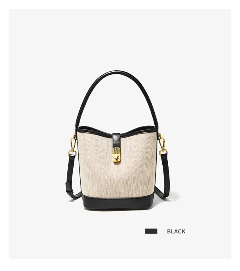 FOXER Women’s Small Crossbody Bag – Fashion Bucket Shoulder Handbag 2025