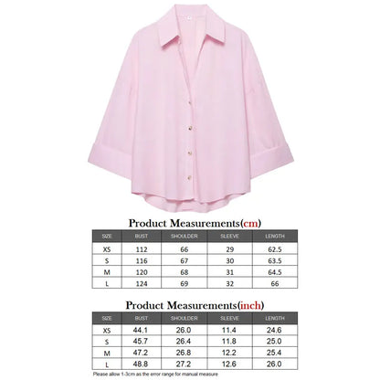 Limited Edition – Slim Fit Casual Poplin Shirt for Women