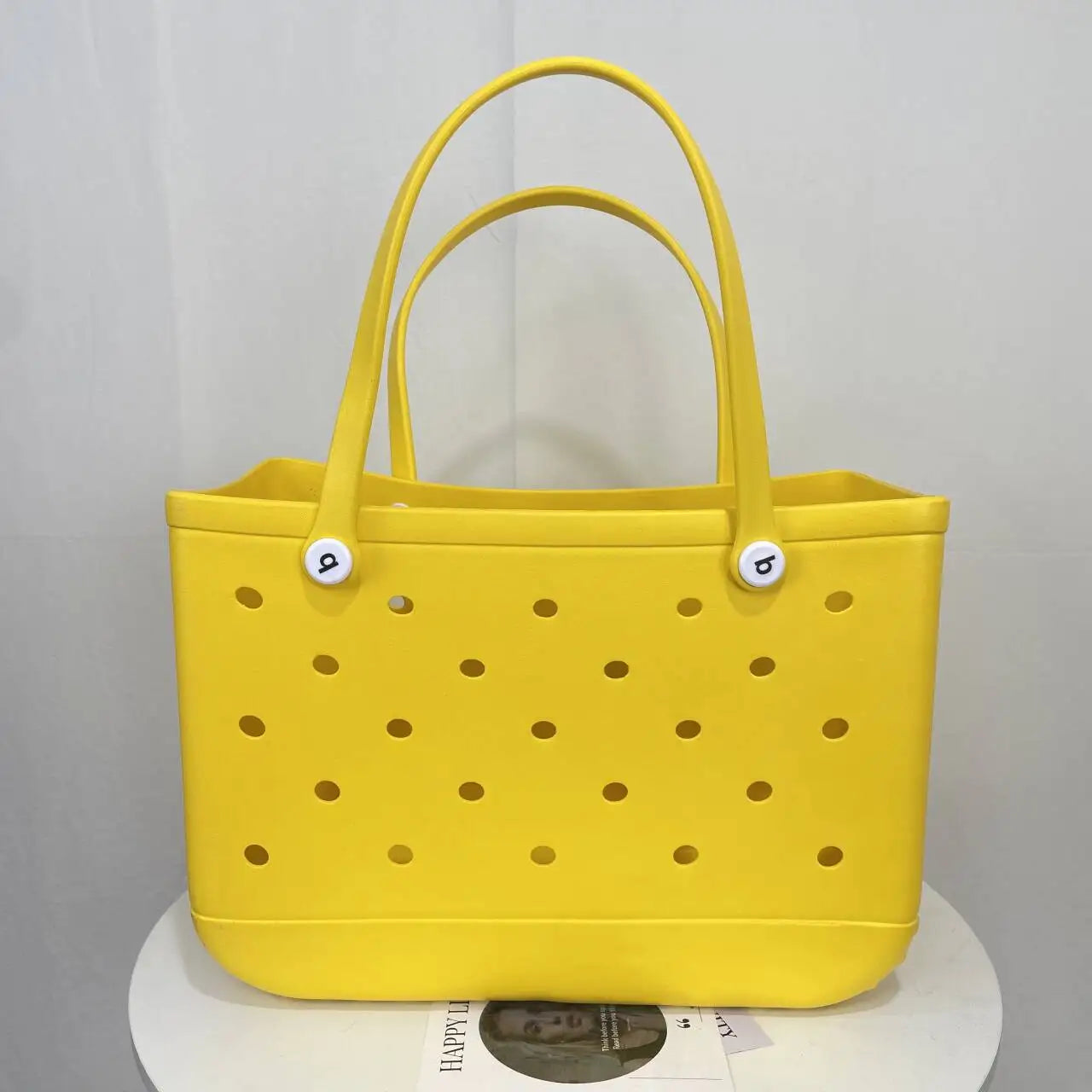 Extra Large Women’s Jelly Tote – Waterproof Beach and Shopping Bag