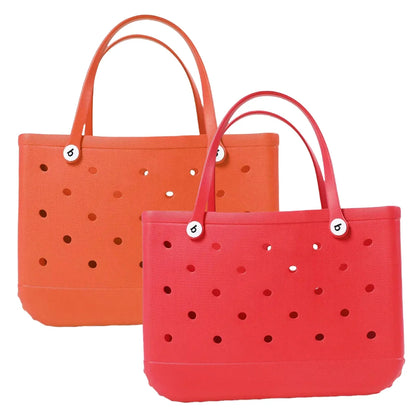 Extra Large Women’s Jelly Tote – Waterproof Beach and Shopping Bag