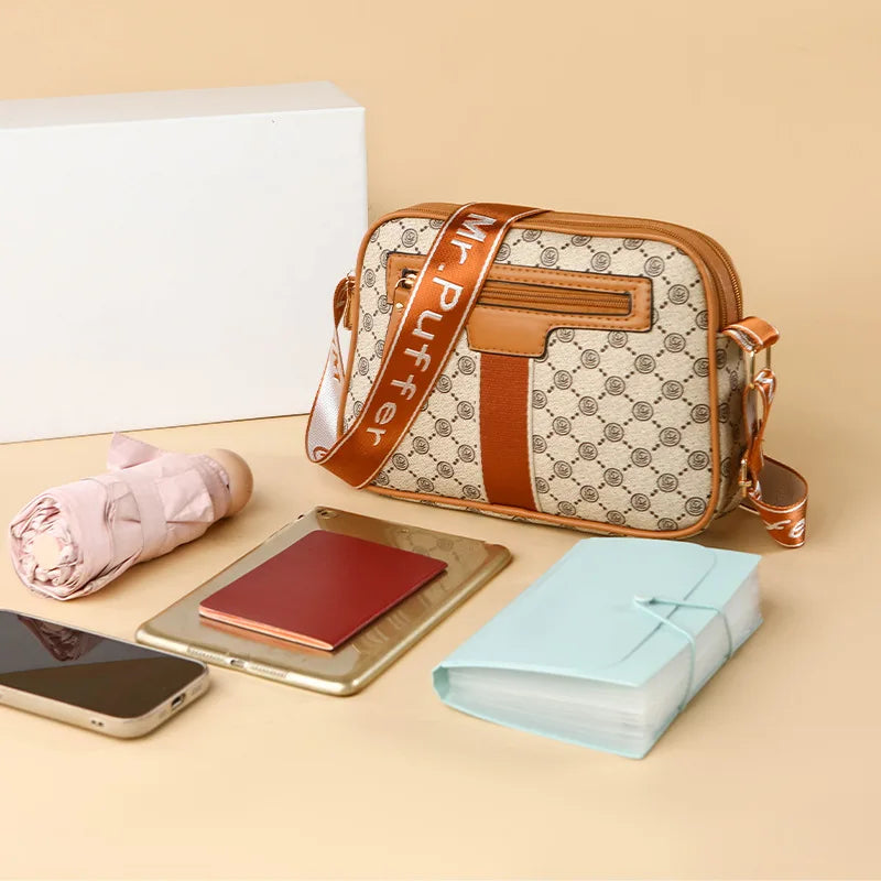 Women’s Simple Small Square Purse – 2025 Premium Crossbody Handbag