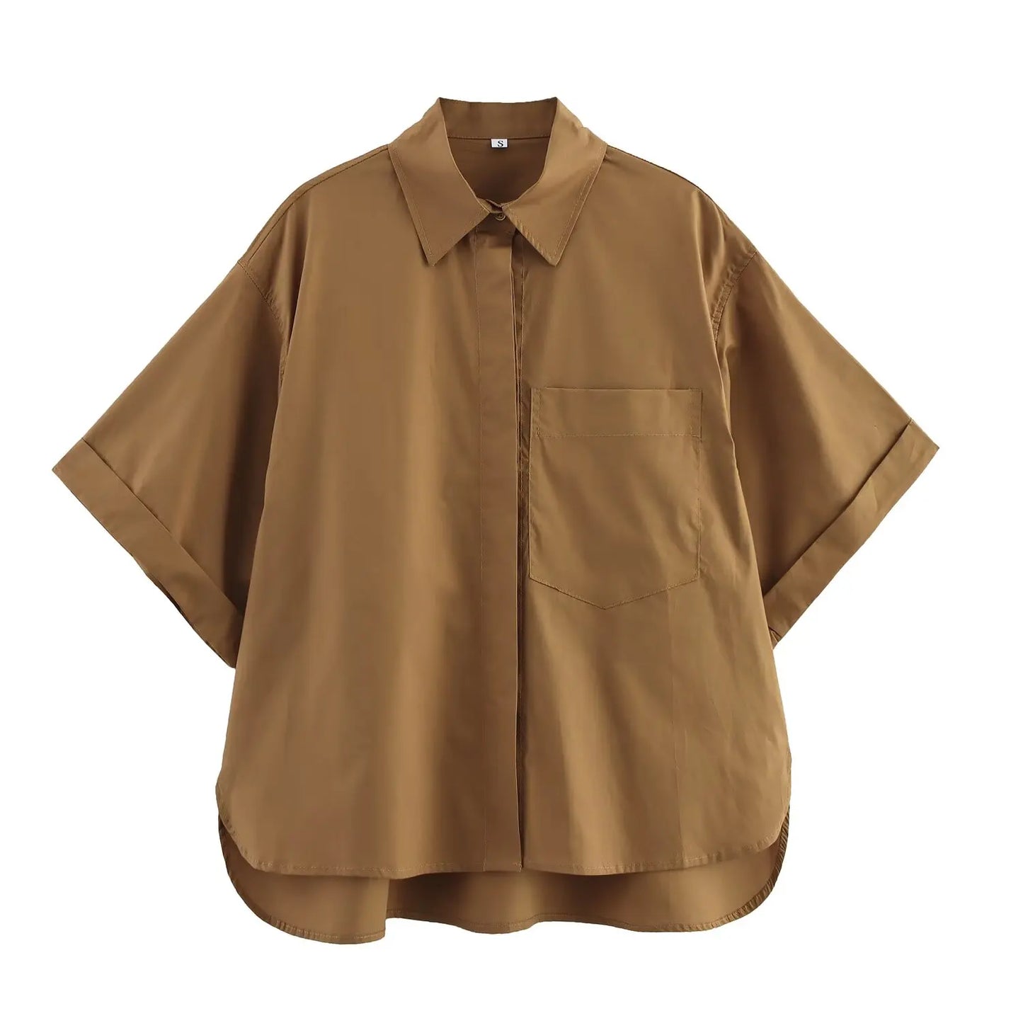 Limited Edition – Slim Fit Casual Poplin Shirt for Women
