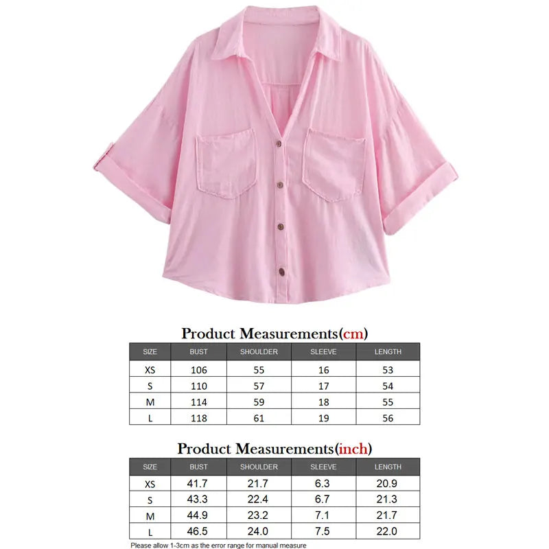 Limited Edition – Slim Fit Casual Poplin Shirt for Women