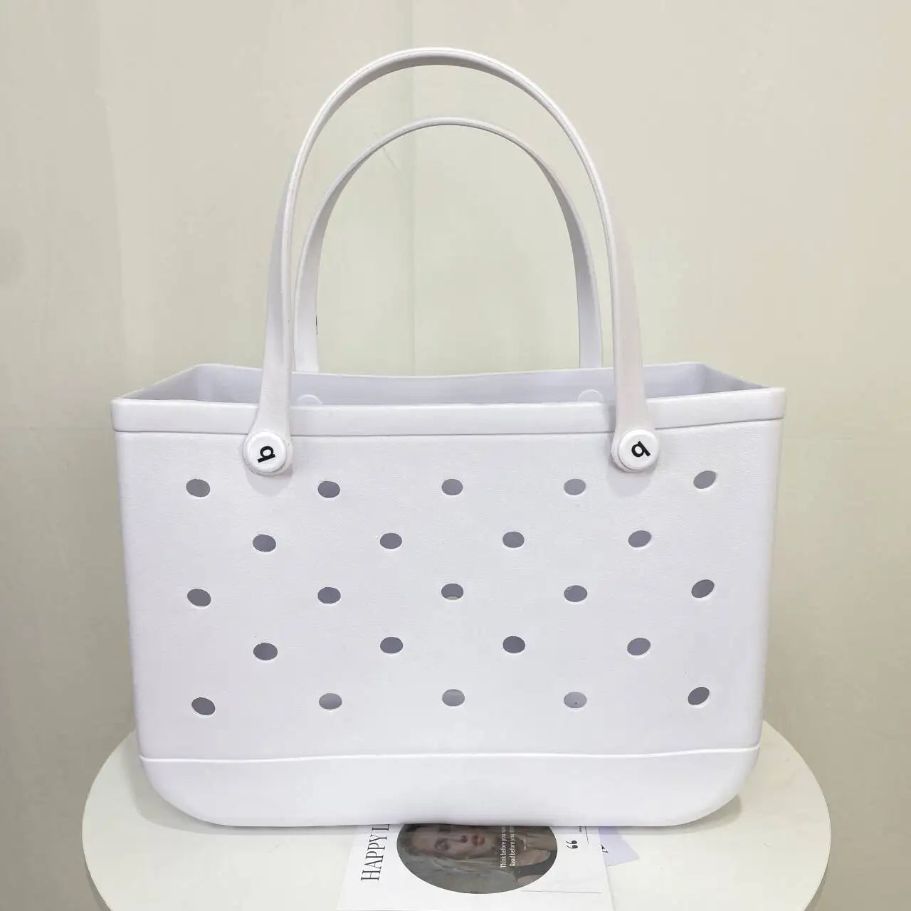 Extra Large Women’s Jelly Tote – Waterproof Beach and Shopping Bag