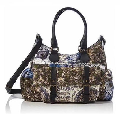 Fashion Embroidery Crossbody Bag – Women’s Single Shoulder Large Tote
