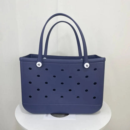 Extra Large Women’s Jelly Tote – Waterproof Beach and Shopping Bag