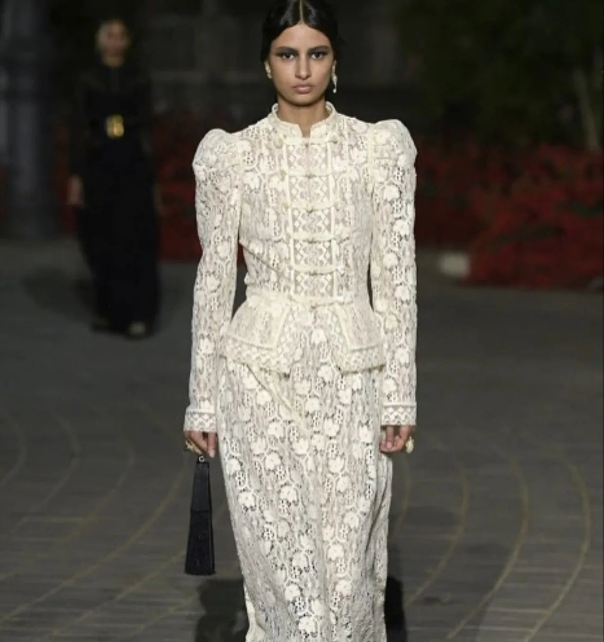 Fashion Commute Top – Hollow Out Lace See-Through Shirt