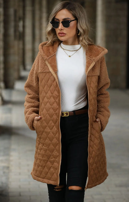 Turn Heads Anywhere – FairyShely Winter Patchwork Cardigan
