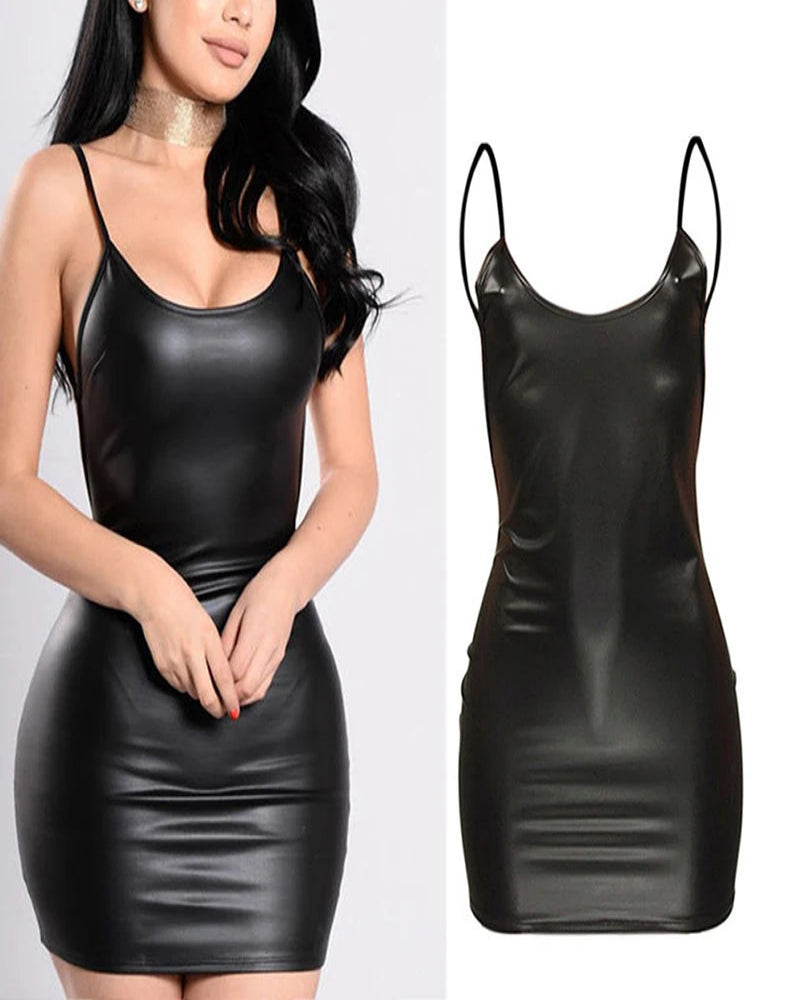 Hot & Trendy – Sleeveless Bodycon Summer Mini Dress