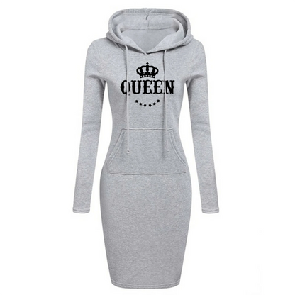 Limited Edition – Casual Hoodie Dress with Skirt Design