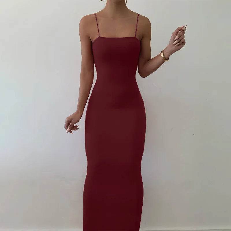 Unmatched Style – Black Sleeveless Backless Party Dress