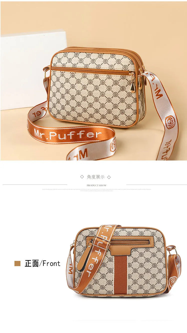 Women’s Simple Small Square Purse – 2025 Premium Crossbody Handbag