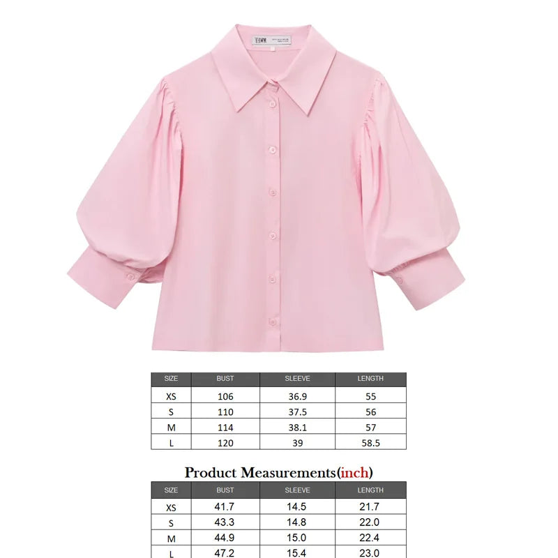 Limited Edition – Slim Fit Casual Poplin Shirt for Women