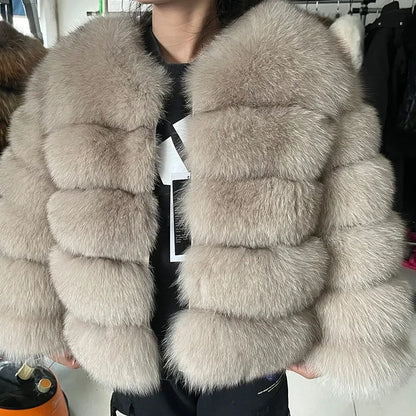 Fashion & Warm – Thick Faux Fur Coat Women’s Winter Wear