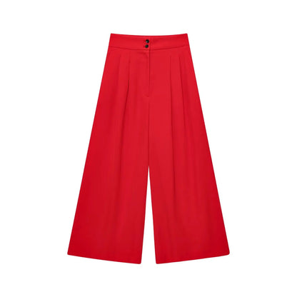 2025 Spring Summer 2-Piece Commuter Suit – Women’s Sleeveless Top & Pants