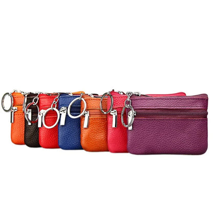 Zipper PU Coin Purse – Women’s Wallet for Coins and Small Items