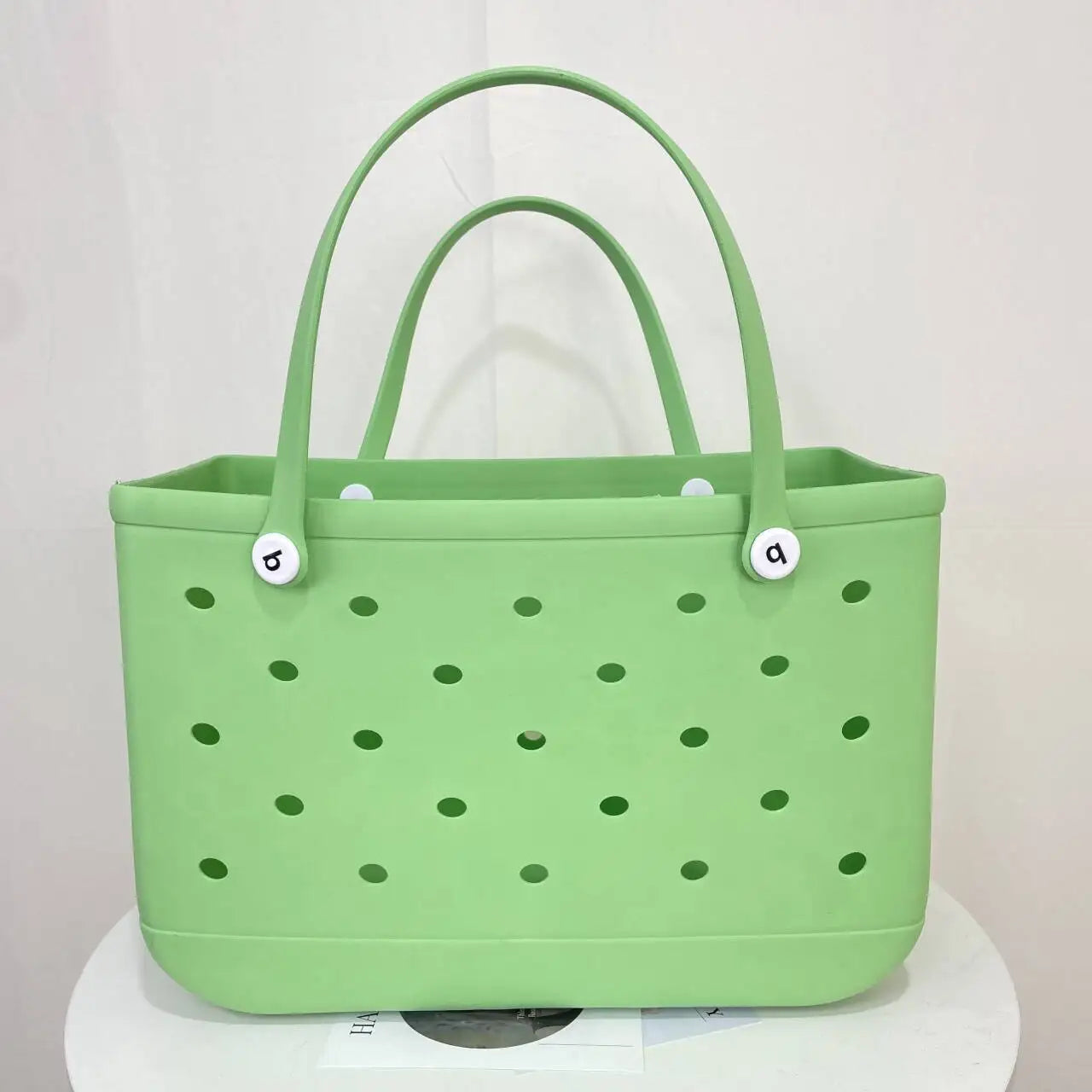 Extra Large Women’s Jelly Tote – Waterproof Beach and Shopping Bag