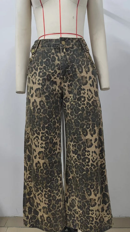 Trendy Two-Piece Set – Sleeveless Darted Vest with Wide-Leg Trousers