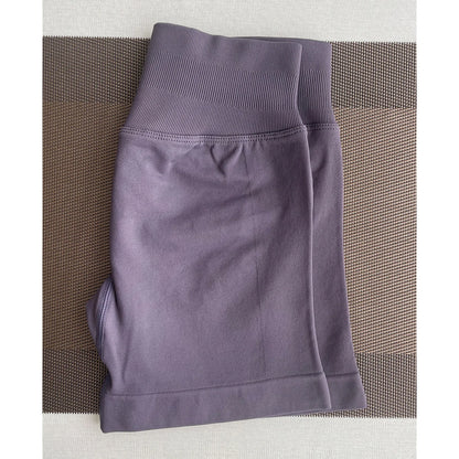 TKITK Shorts Seamless Yoga Pants Women's Fitness Outfits Shark Bite Shorts for Gym Running Cycling Bike Wear Leggings