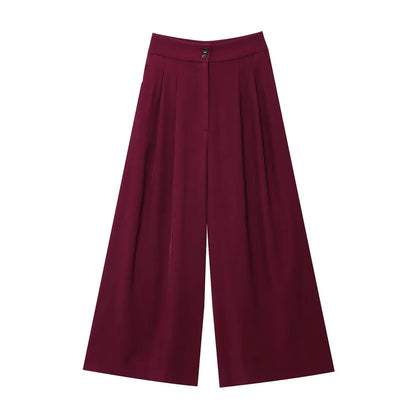 2025 Spring Summer 2-Piece Commuter Suit – Women’s Sleeveless Top & Pants
