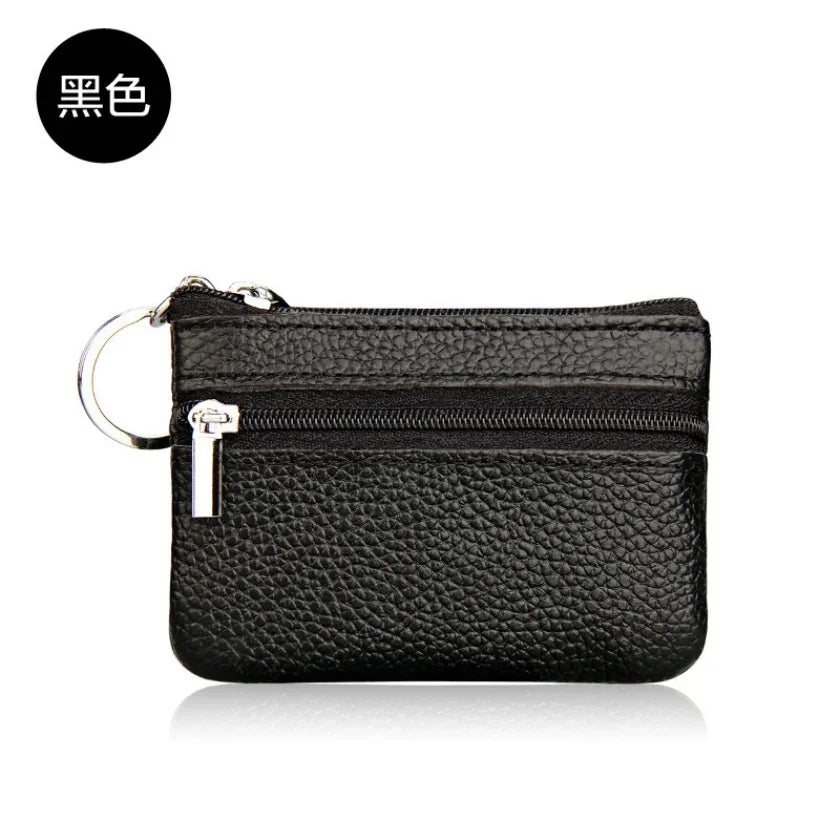 Zipper PU Coin Purse – Women’s Wallet for Coins and Small Items